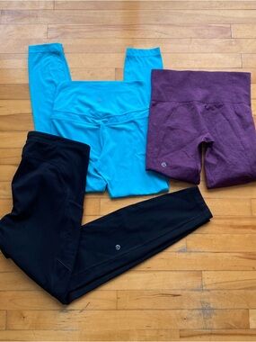 Lot of 3 Lululemon Leggings - Athletic Wear
